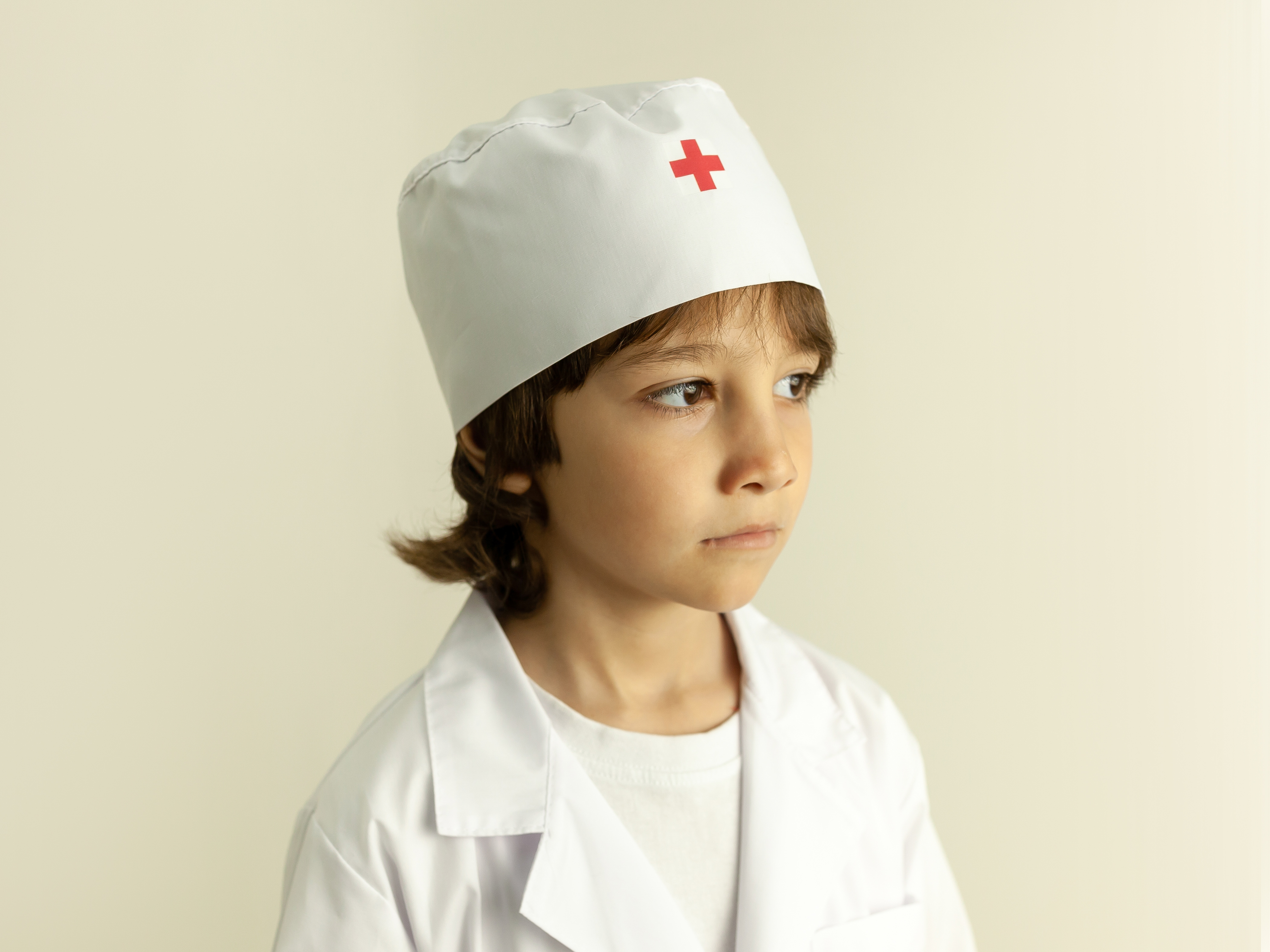 Doctor (long-sleeved coat + hat)