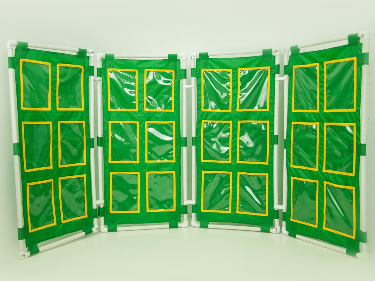 Screen cover, for games, with size A5 PVC pockets