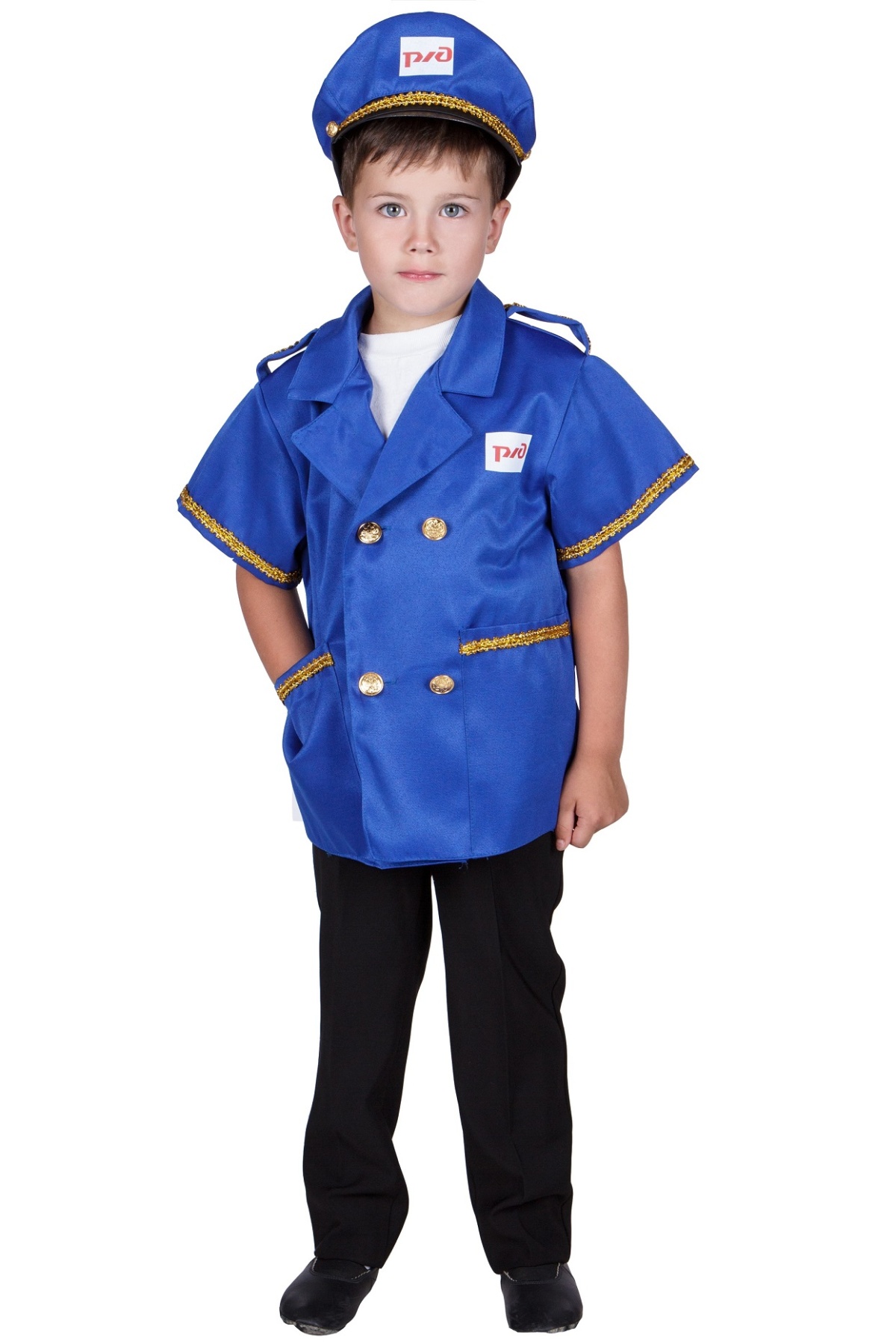 Locomotive driver (shirt + cap)