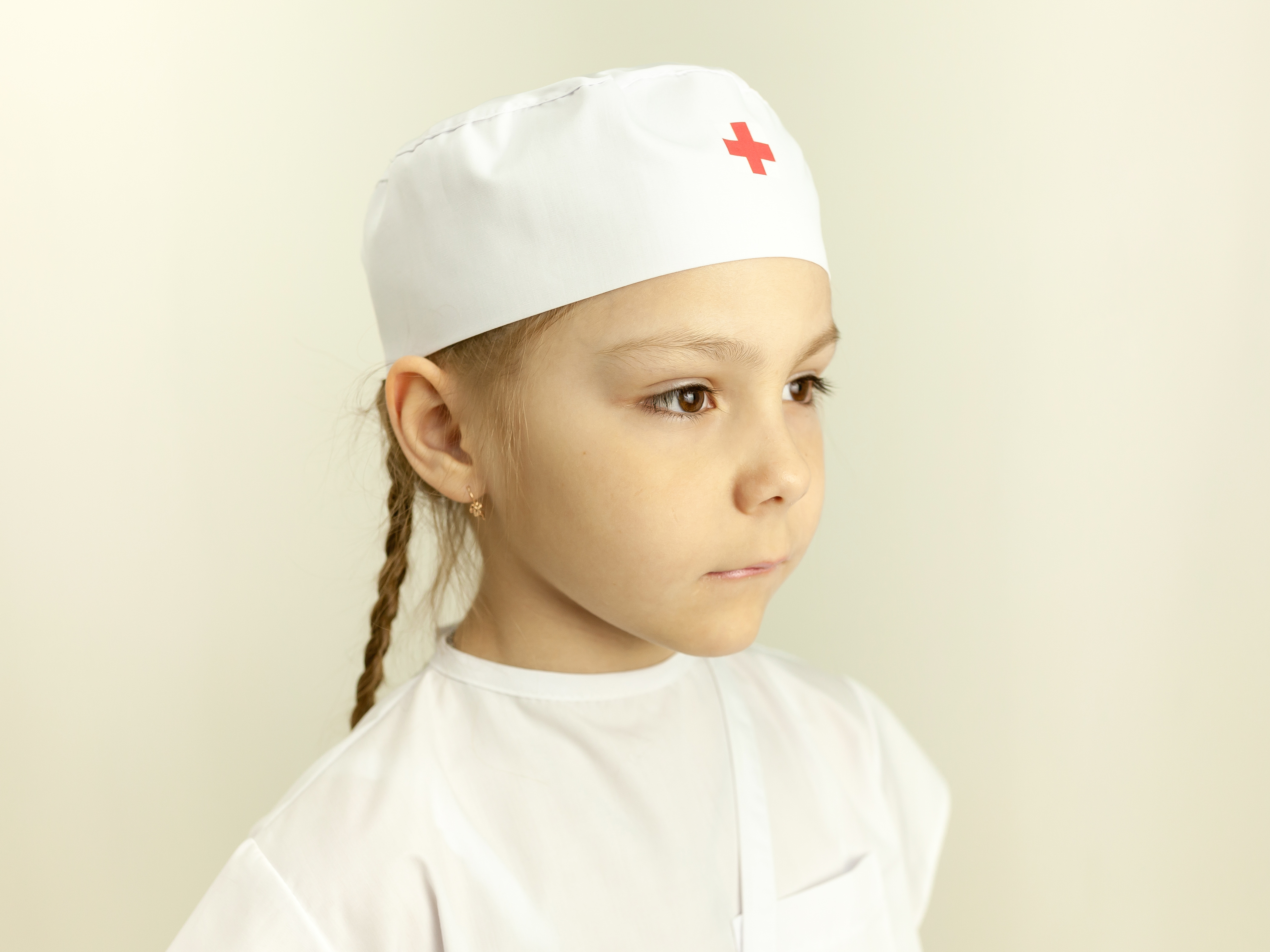 Nurse (coat + hat + bag)