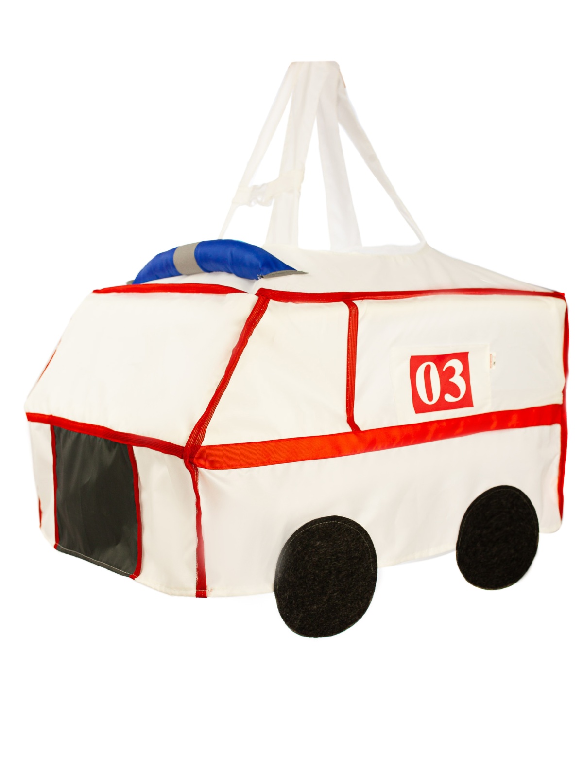 Wireframe car "Ambulance"