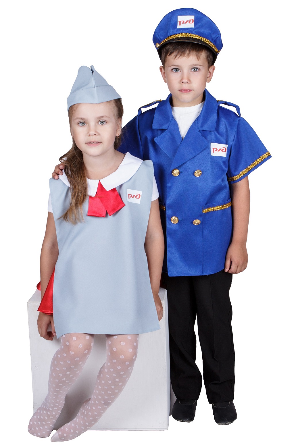 Locomotive driver (shirt + cap)