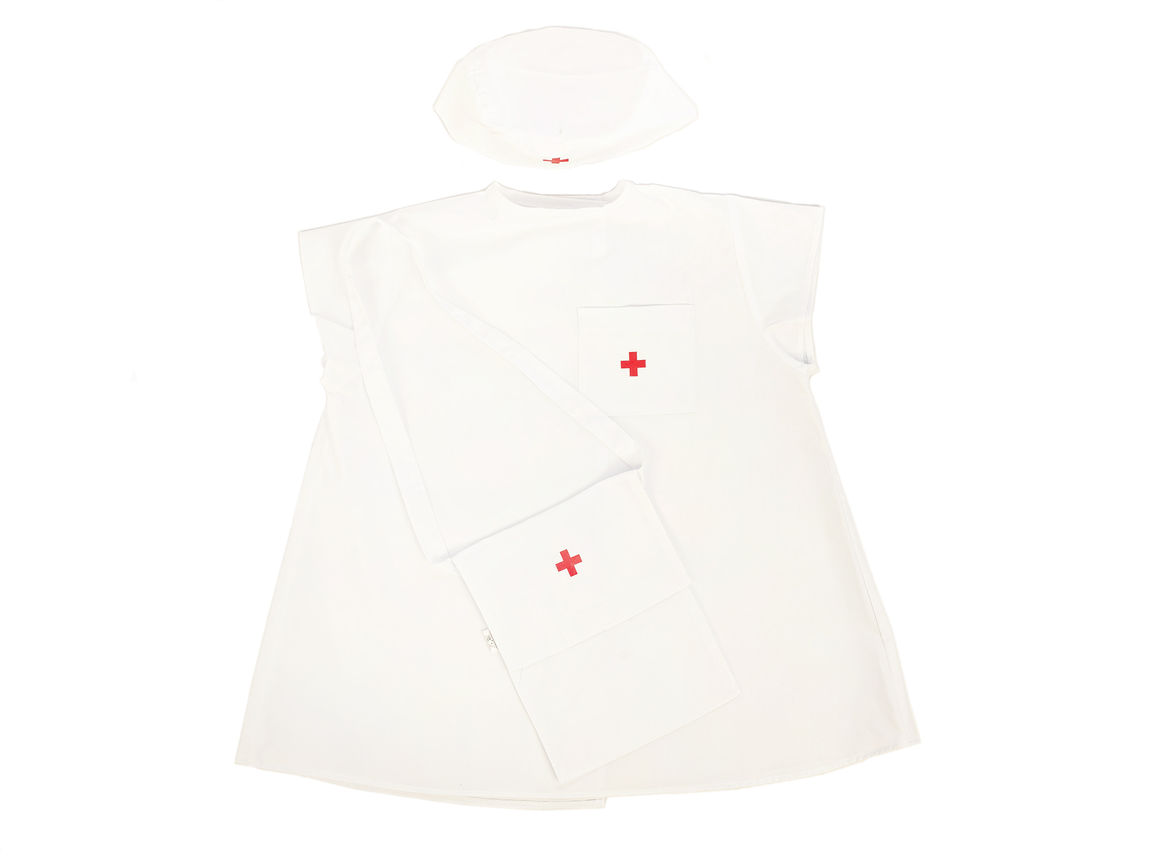 Nurse (coat + hat + bag)