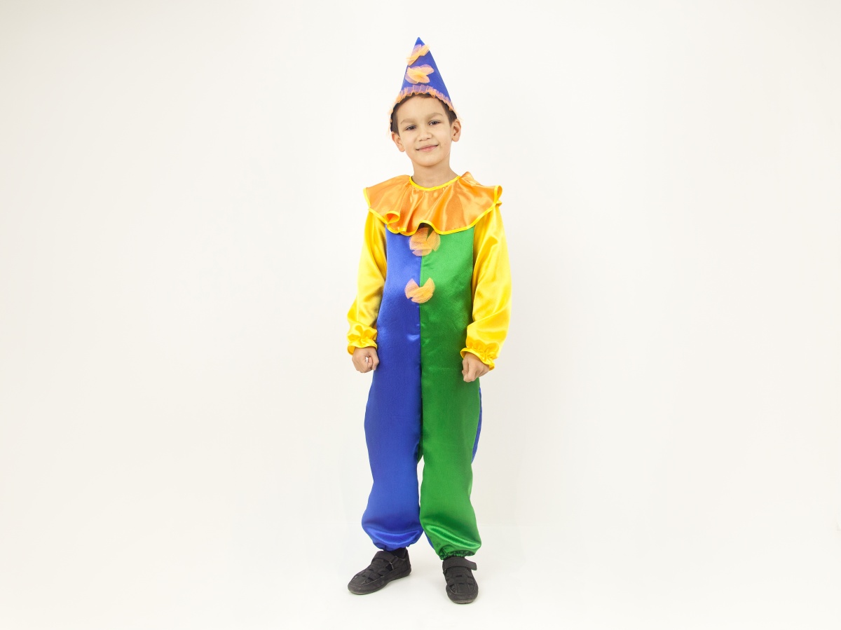 Clown (boy) (overalls + cap)