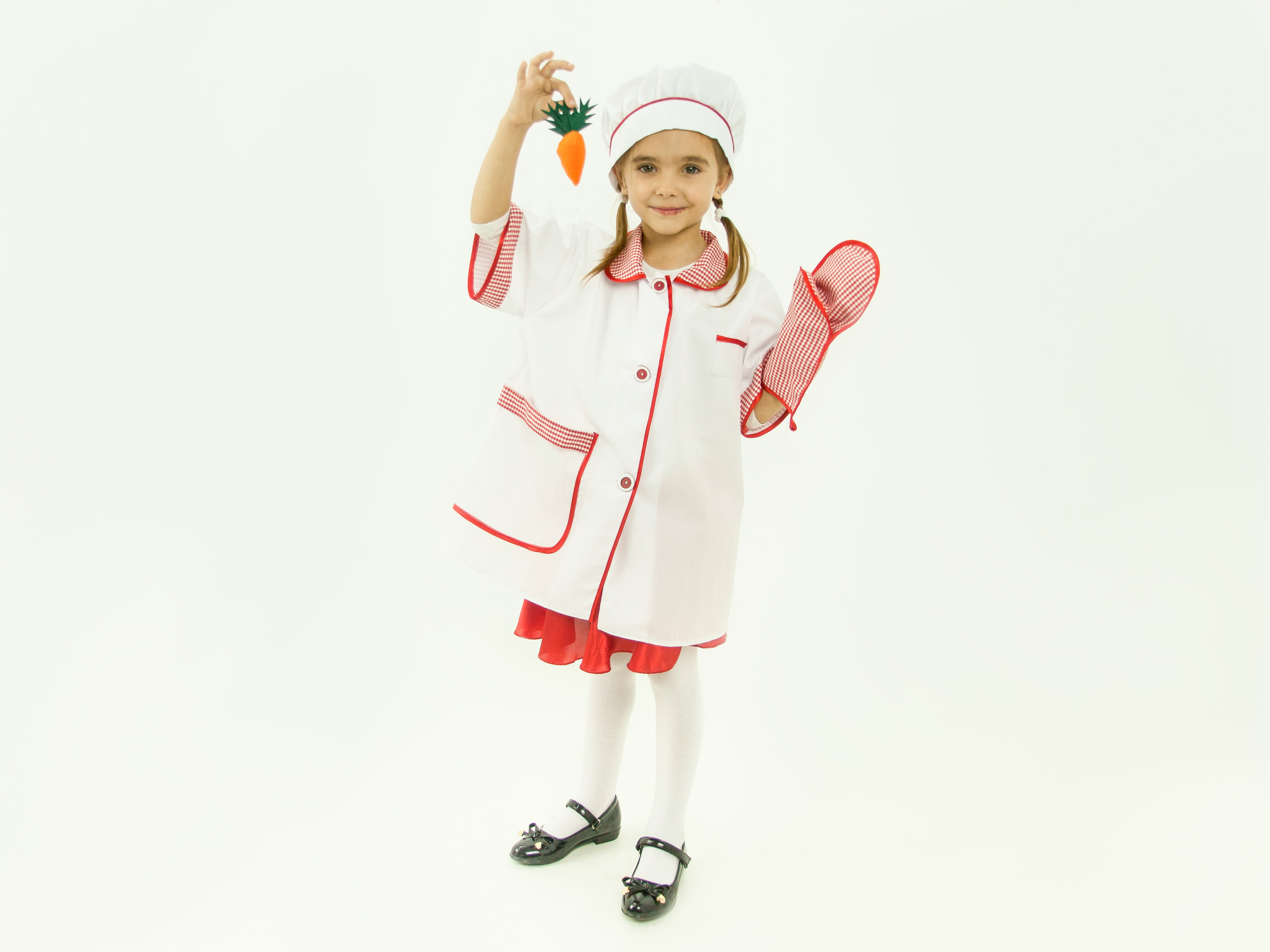 Cook (coat + cap + oven cloth)