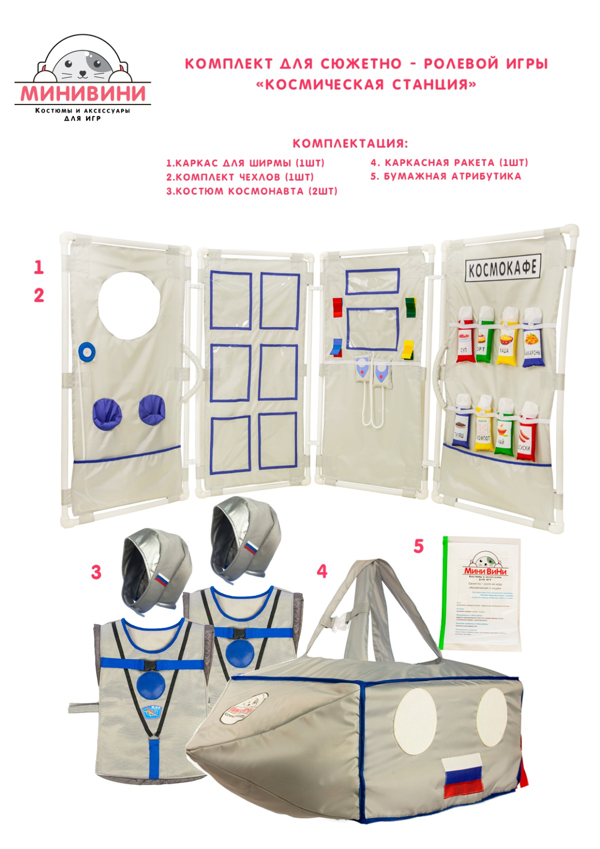 A set for the "Space station"