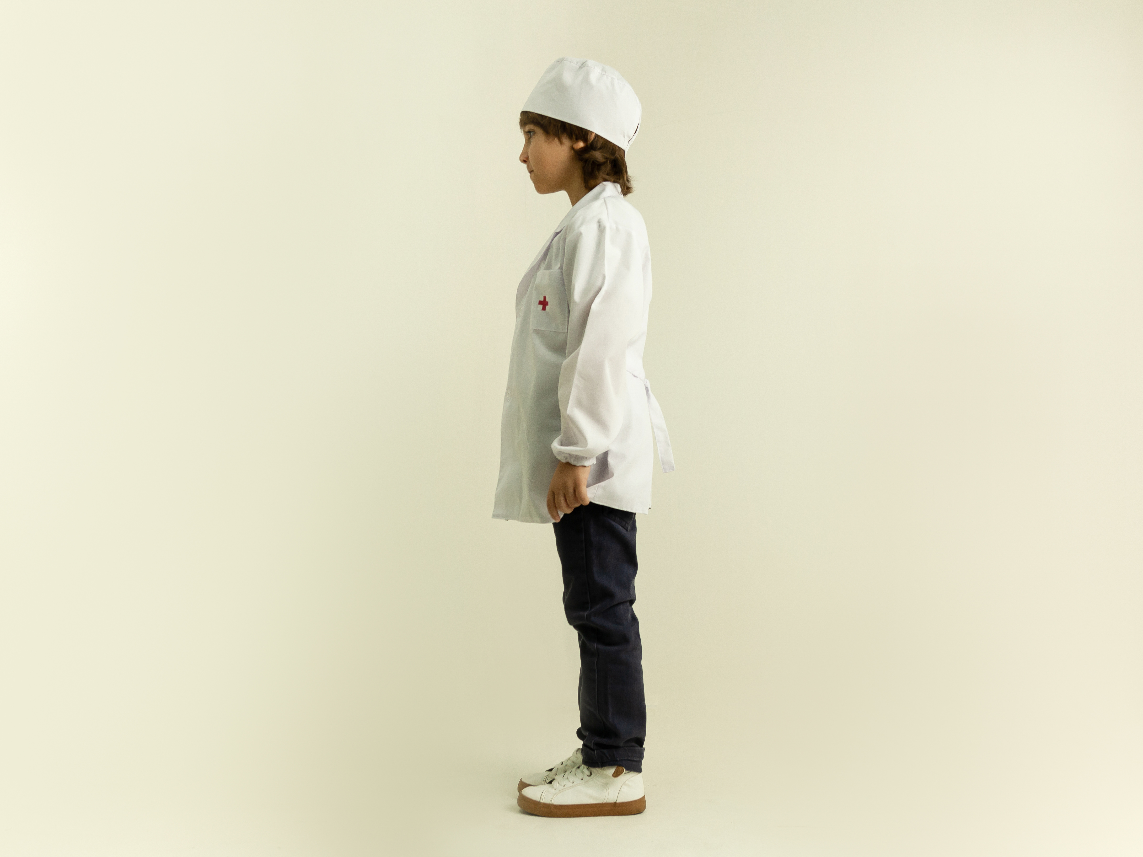Doctor (long-sleeved coat + hat)