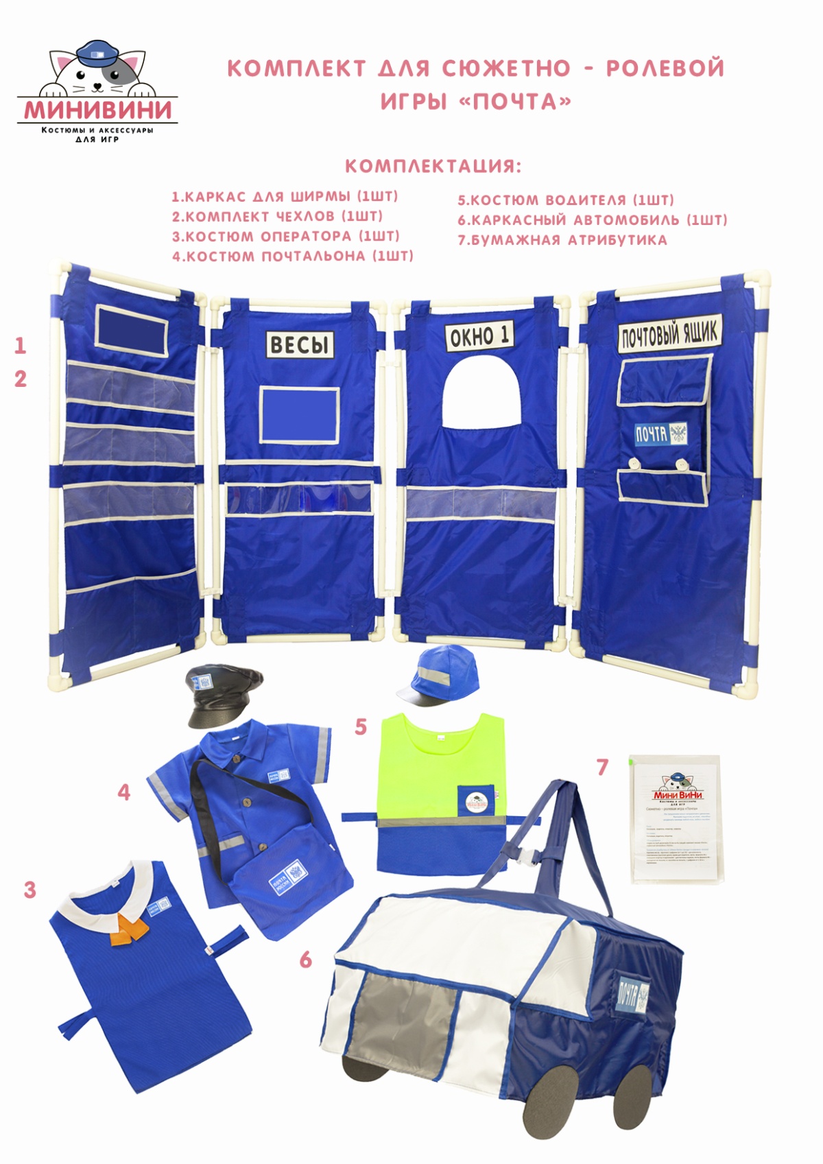 a set for the "Post office"