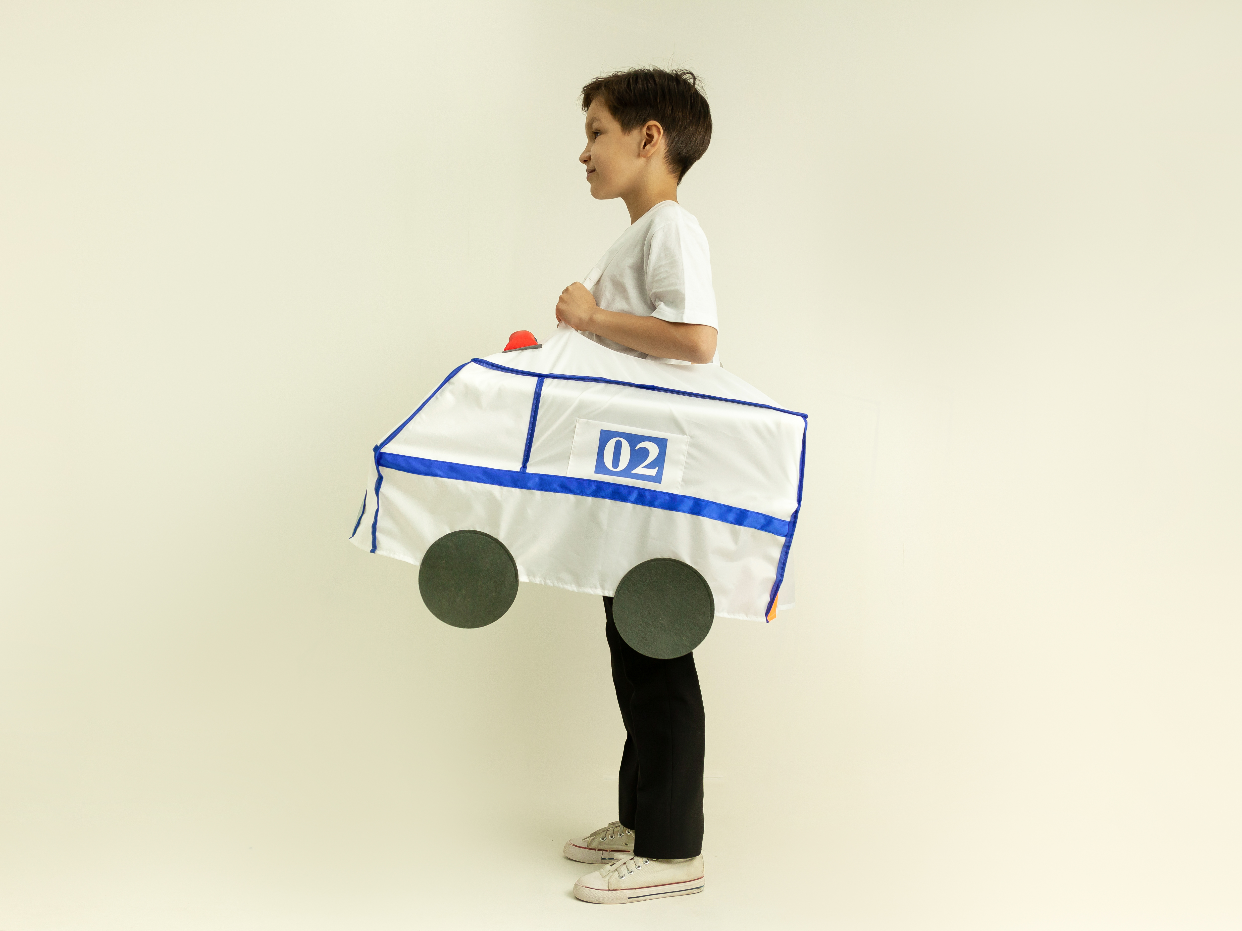 Wireframe car "Traffic police"