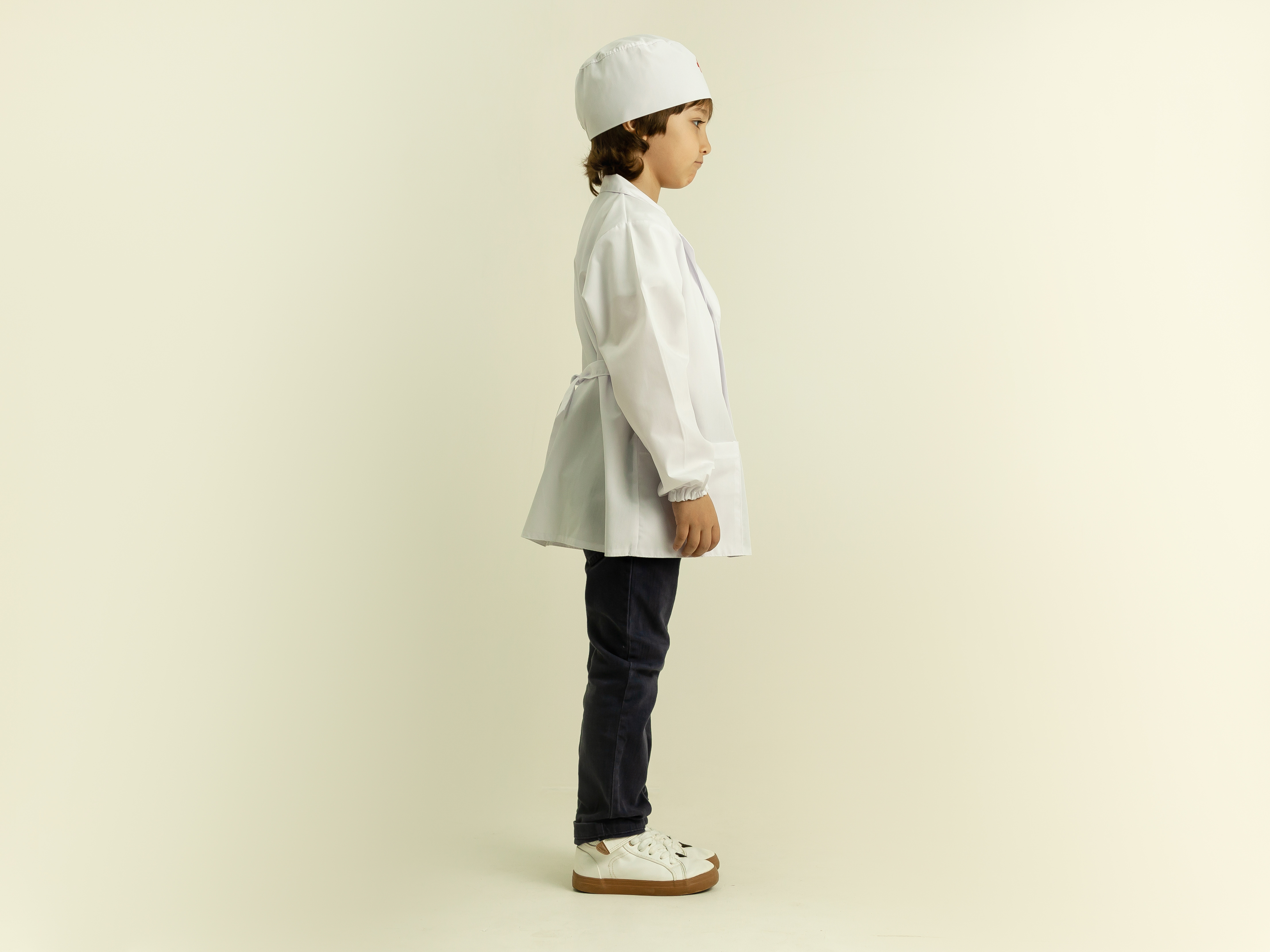 Doctor (long-sleeved coat + hat)