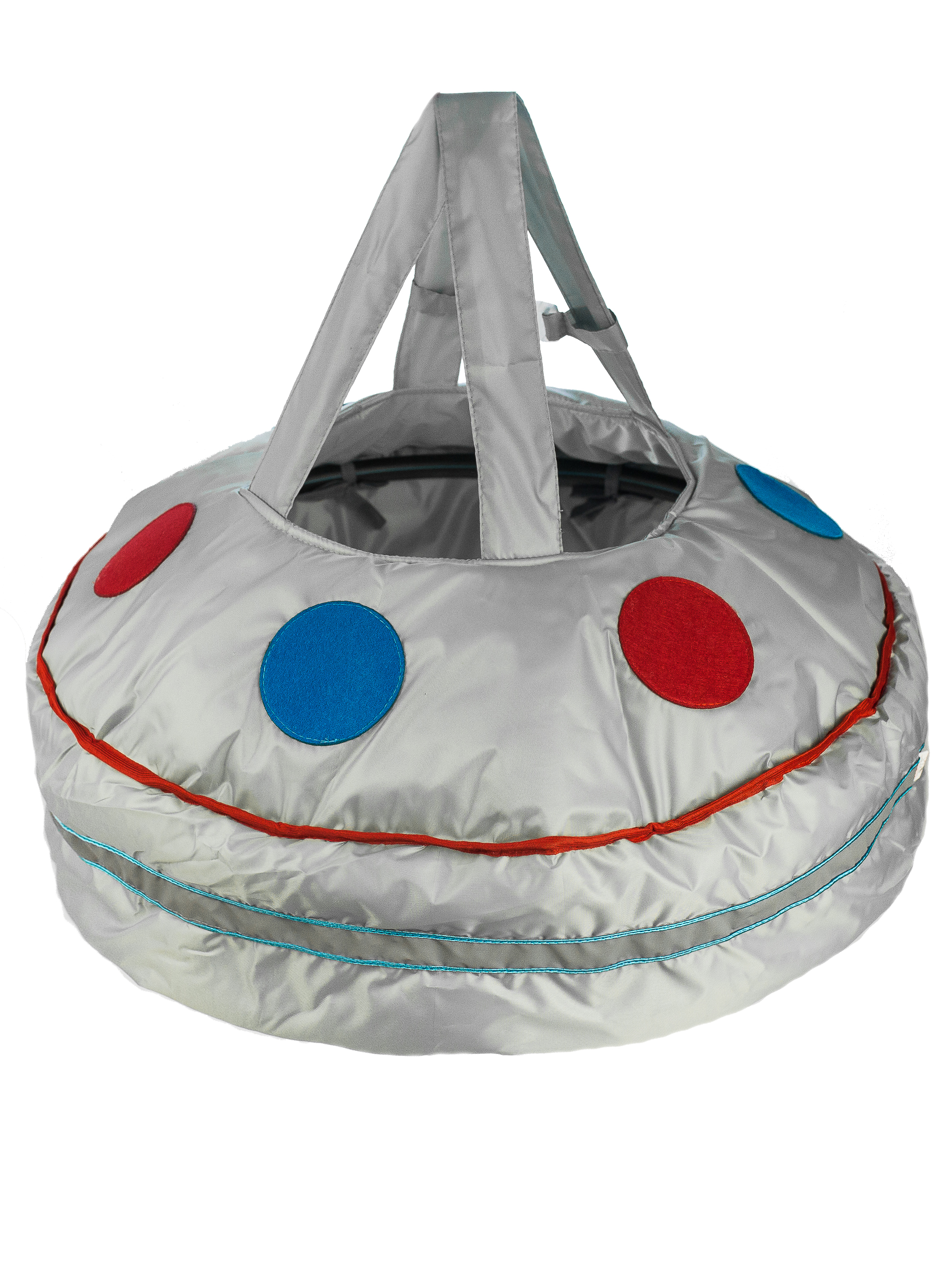 Wireframe flying saucer