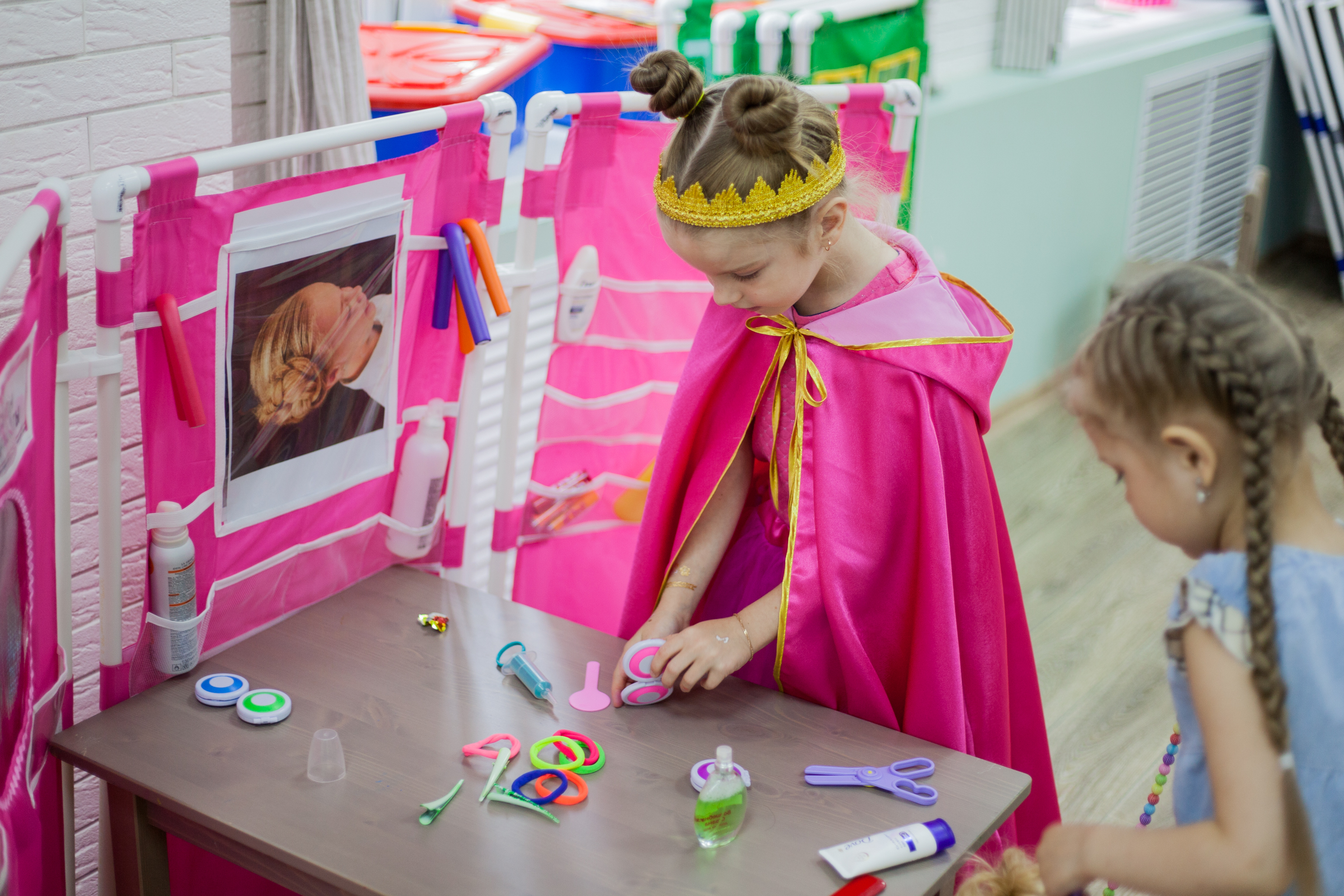 A set for the "Beauty salon"